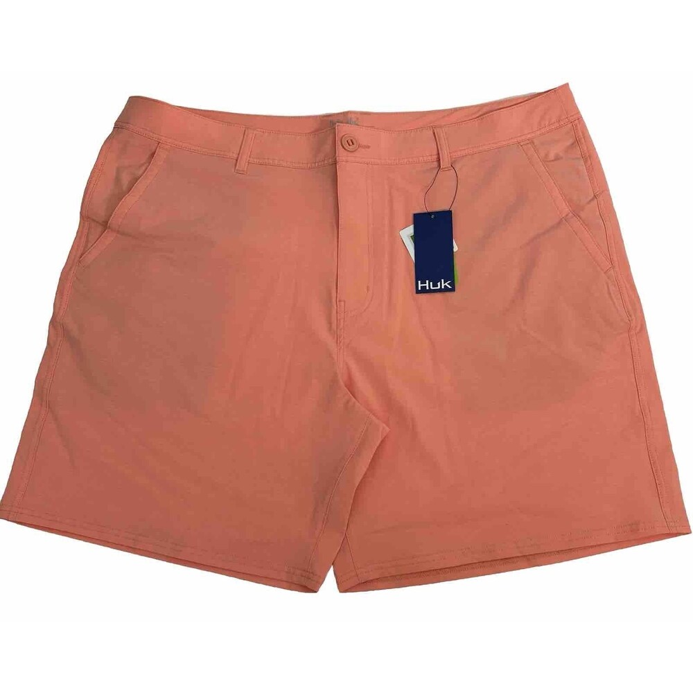 HUK Men's Waypoint‎ 7.5"  Quik Drying Fish & Swim Short UPF 30+ Size 42 New